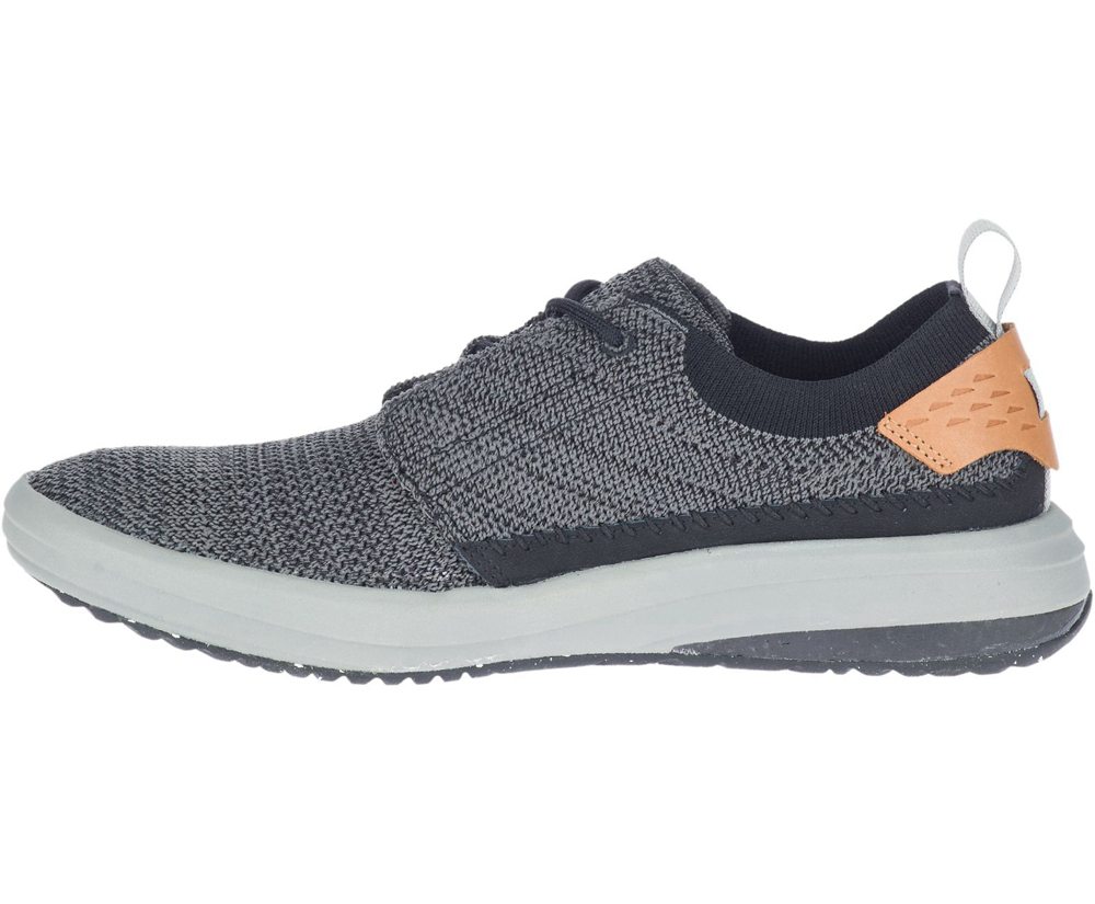 Merrell Sneakers Black - Gridway - Mens 57SUXFMIP